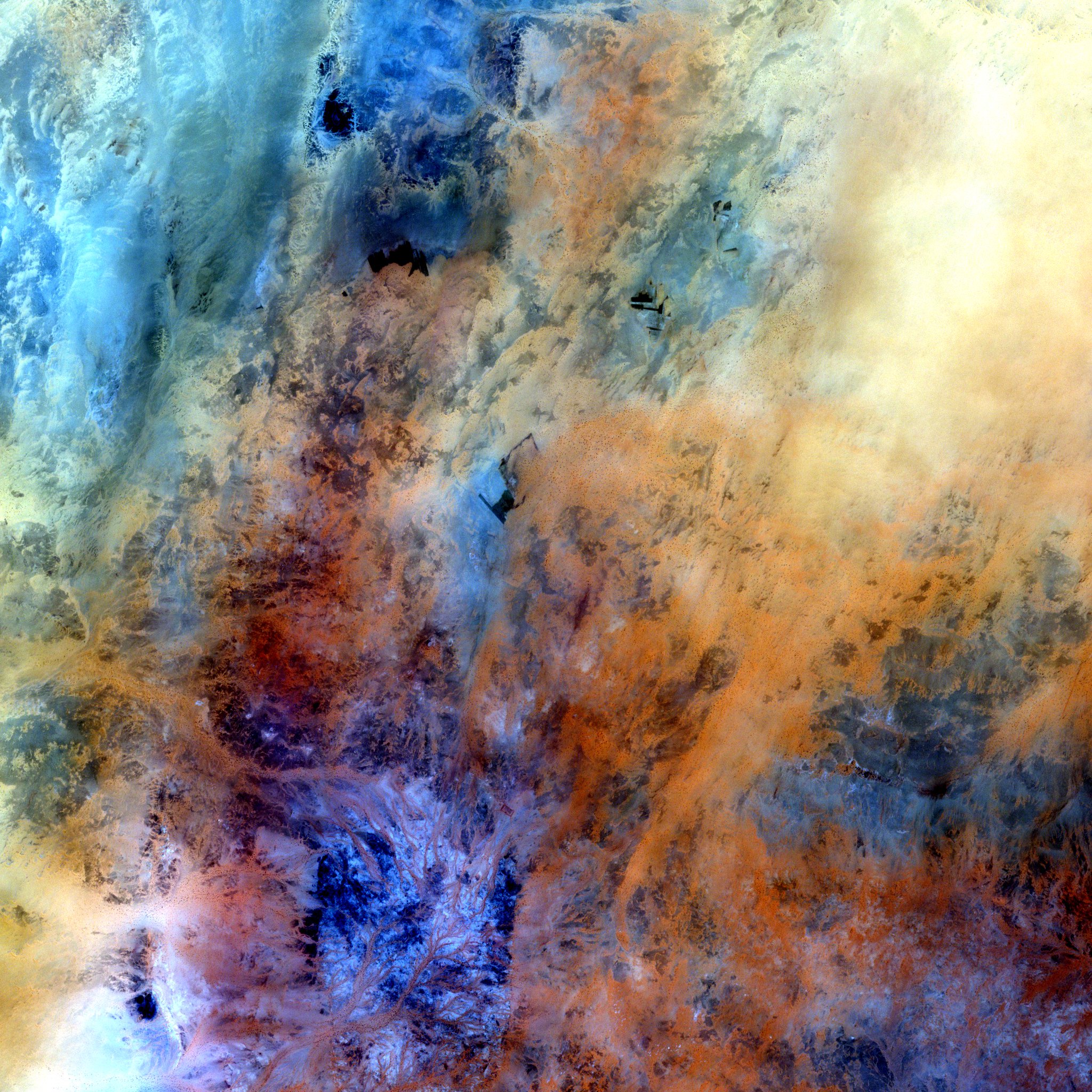 The Nile River Traversing Sudan As Seen By Sentinel 2